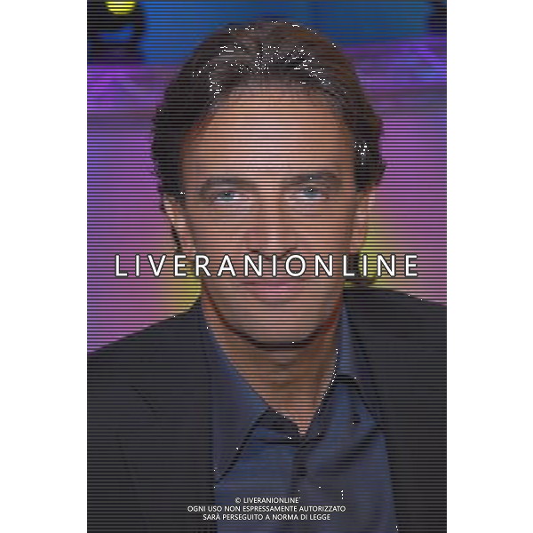 TRASMISSIONE TELEVISIVA\'GUIDA AL CAMPIONATO\' nella foto MINO TAVERI AG ALDO LIVERANI