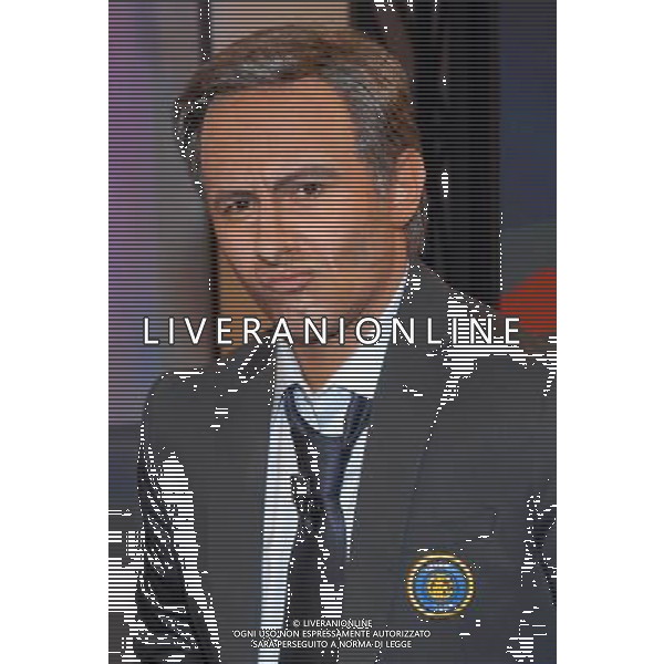 TRASMISSIONE TELEVISIVA\'GUIDA AL CAMPIONATO\' nella foto ANTONIO MONTIERI (jose mourinho) AG ALDO LIVERANI