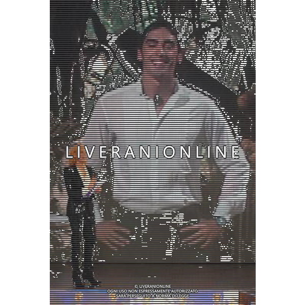 TRASMISSIONE TELEVISIVA \'ISOLA DEI FAMOSI \'2008 NELLA FOTO SIMONA VENTURA AG ALDO LIVERANI