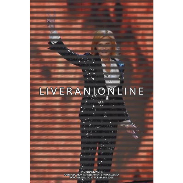 TRASMISSIONE TELEVISIVA \'ISOLA DEI FAMOSI \'2008 NELLA FOTO SIMONA VENTURA AG ALDO LIVERANI