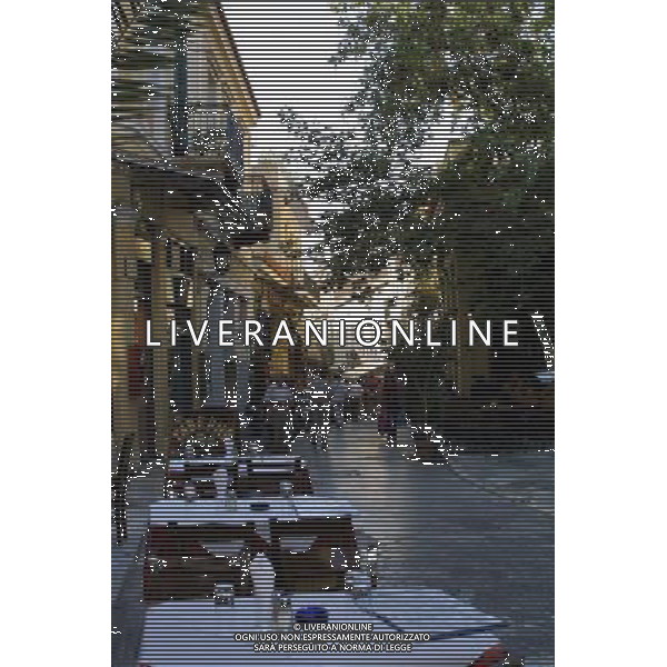 GRECIA NELLA FOTO TAVERNE ATENE FOTO ALDO LIVERANI