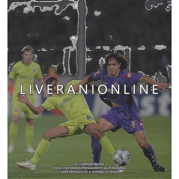 Champions League 2008/2009 Gruppo F Firenze - 30.09.2008 Fiorentina-Steaua Bucarest Nella Foto:VARGAS-NICOLITA /Ph.Vitez-Ag. Aldo Liverani