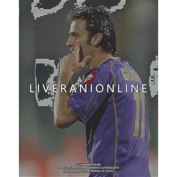 Champions League 2008/2009 Gruppo F Firenze - 30.09.2008 Fiorentina-Steaua Bucarest Nella Foto: ALBERTO GILARDINO PROTESTA /Ph.Vitez-Ag. Aldo Liverani