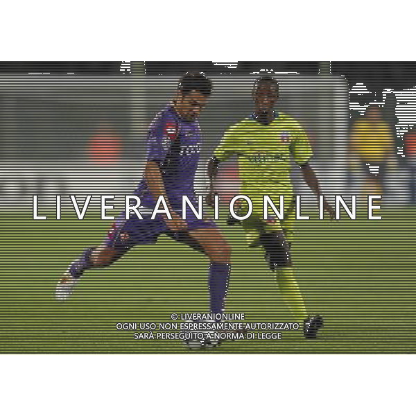 Champions League 2008/2009 Gruppo F Firenze - 30.09.2008 Fiorentina-Steaua Bucarest Nella Foto:SANTANA MARIO ALBERTO-SEMEDO ANTONIO /Ph.Vitez-Ag. Aldo Liverani