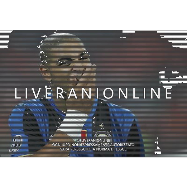 Inter - Werder Brema Champions League 01/10/2008 nella foto adriano ph Luzzani/Ag. Aldo Liverani Sas