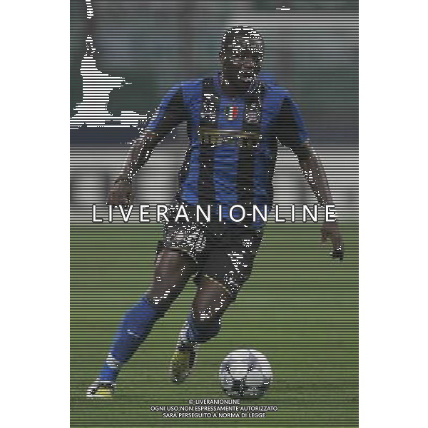 Milano 01-10-2009 champions league 2008/09 inter-werder brema 1:1 nella foto sulley muntari ph marco luzzani/ag aldo liverani s.a.s.