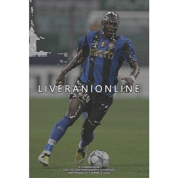 Milano 01-10-2009 champions league 2008/09 inter-werder brema 1:1 nella foto sulley muntari ph marco luzzani/ag aldo liverani s.a.s.