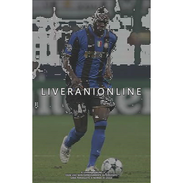 Milano 01-10-2009 champions league 2008/09 inter-werder brema 1:1 nella foto mario balotelli ph marco luzzani/ag aldo liverani s.a.s.