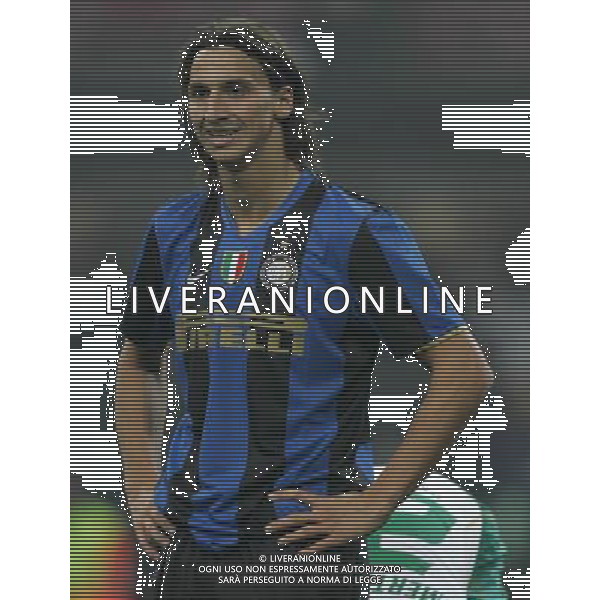 Milano 01-10-2009 champions league 2008/09 inter-werder brema 1:1 nella foto zlatan ibrahimovic ph marco luzzani/ag aldo liverani s.a.s.