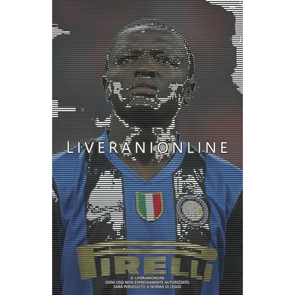 Milano 01-10-2009 champions league 2008/09 inter-werder brema 1:1 nella foto sulley muntari ph marco luzzani/ag aldo liverani s.a.s.