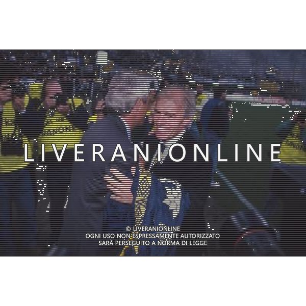ARCHIVIO s.siro MILANO 17/05/199 finale COPPA uefa PARMA- juventus 1-1 NELLA FOTO NEVIO SCALA E MARCELLO LIPPI RETROSPETTIVA