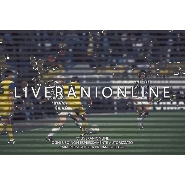 ARCHIVIO s.siro MILANO 17/05/199 finale COPPA uefa PARMA- juventus 1-1 NELLA FOTO AZIONE PARTITA RETROSPETTIVA