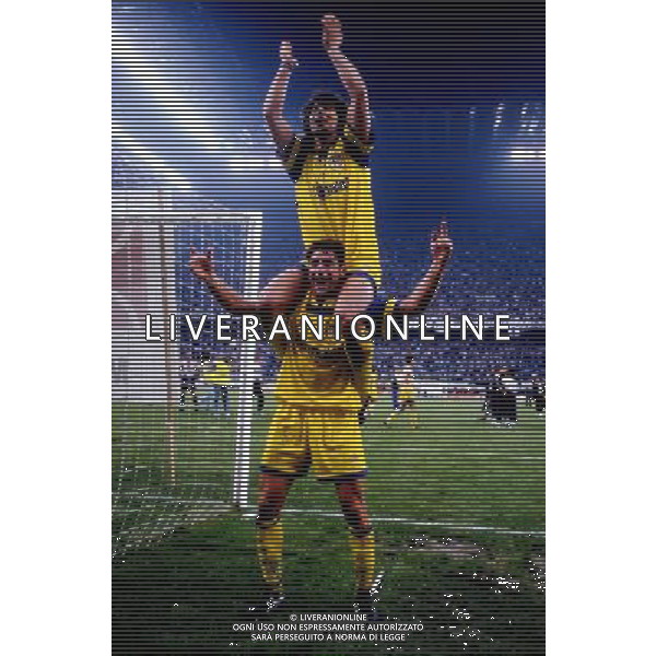 FINALE COPPA UEFA PARMA-JUVENTUS A SAN SIRO 1995 NELLA FOTO MASSIMO CRIPPA-BENARRIVO AG ALDO LIVERANI