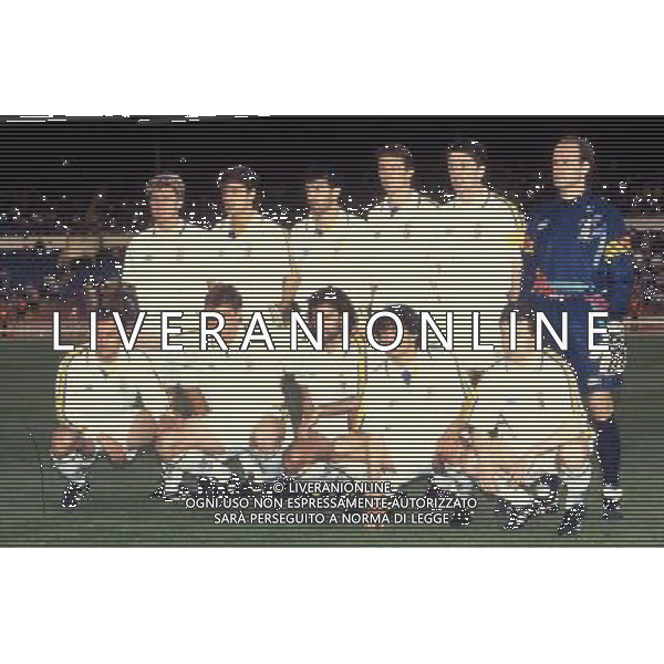 ARCHIVIO Wembley (Londra) 12/05/1993 finale COPPA DELLE COPPE PARMA- ANVERSA: 3-1 NELLA FOTO PARMA FORMAZIONE RETROSPETTIVA