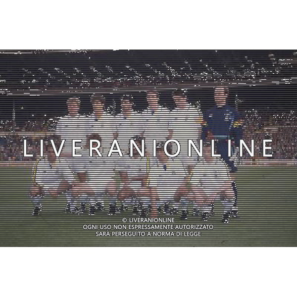 ARCHIVIO Wembley (Londra) 12/05/1993 finale COPPA DELLE COPPE PARMA- ANVERSA: 3-1 NELLA FOTO PARMA FORMAZIONE RETROSPETTIVA