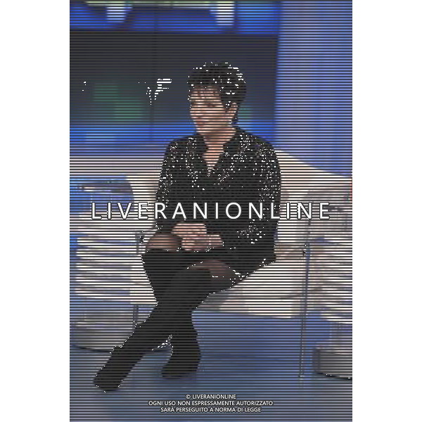 ROMA, 1 OTTOBRE 2008 PORTA A PORTA: SERATA PER LIZA MINNELLI NELLA FOTO: LIZA MINNELLI © AG. ALDO LIVERANI SAS