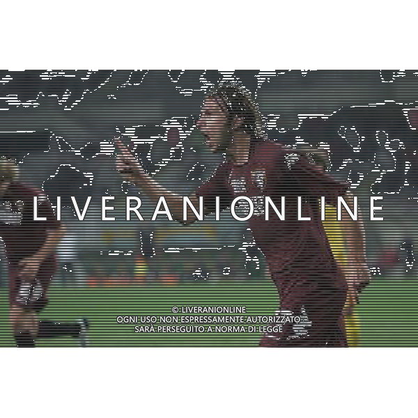 Torino - Livorno Coppa Italia Tim Cup 2008/2009 01-10-2008 Torino Nella foto: esultanza dopo il gol di paolo zanetti ©Alessandro Falzone/Press Photo/ag. Aldo Liverani