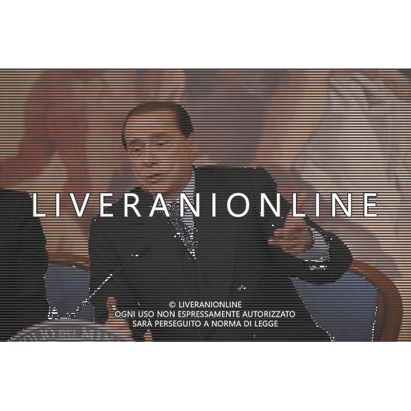 ROMA,2 OTTOBRE 2008 PRESENTAZIONE SCUOLA IN RETE NELLA FOTO: SILVIO BERLUSCONI AGENZIA ALDO LIVERANI SAS