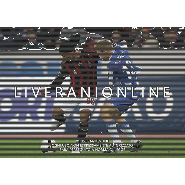 Zurigo - Milan Coppa Uefa 02/10/2008 nella foto ronaldinho e stahel ph Luzzani/Ag. Aldo Liverani Sas