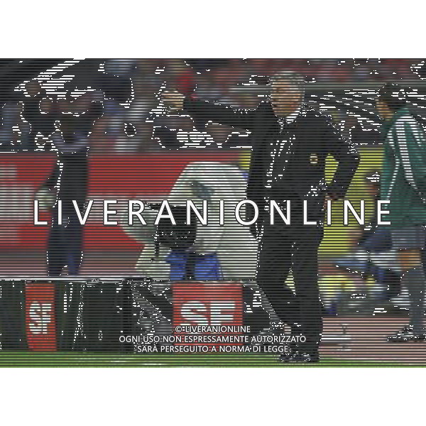 Zurigo - Milan Coppa Uefa 02/10/2008 nella foto carlo ancelotti ph Luzzani/Ag. Aldo Liverani Sas