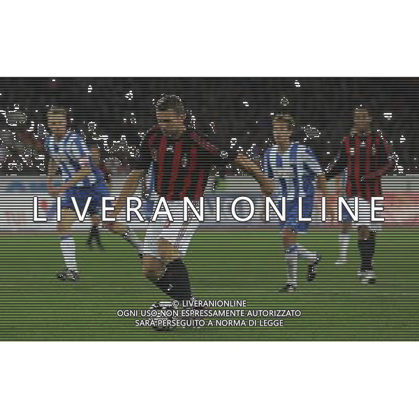 Zurigo - Milan Coppa Uefa 02/10/2008 nella foto il gol di andryi shevchenko ph Luzzani/Ag. Aldo Liverani Sas
