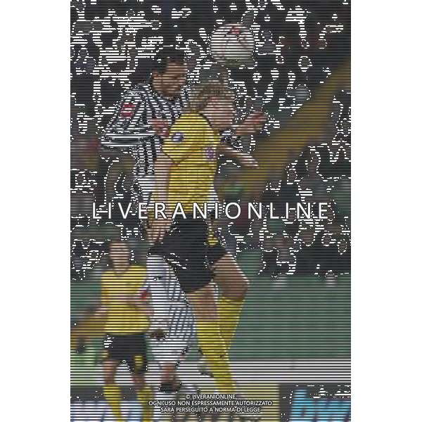 Udinese - Borussia Dortmund Coppa Uefa 02/10/2008 nella foto simone pepe e schmelzer ph garbuio/Ag. Aldo Liverani Sas