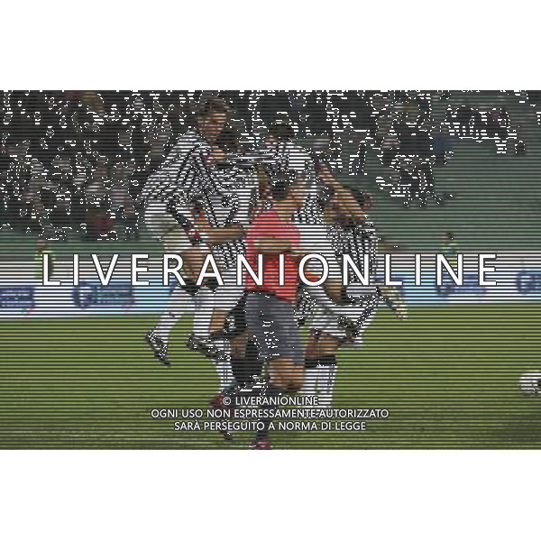 UDINE 02-10-08/01/2007 COPPA WEFFA UDINESE-BORUSSIA DORTMUND NELLA FOTO:ESULTANZA A FINE PARTITA FOTO PAOLA GARBUIO/AG.ALDO LIVERANI