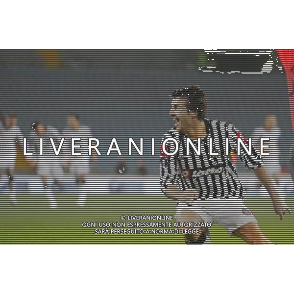 UDINE 02-10-08/01/2007 COPPA WEFFA UDINESE-BORUSSIA DORTMUND NELLA FOTO:LUKOVIC ESULTA DOPO AVER CALCIATO L\'ULTIMO RIGORE FOTO PAOLA GARBUIO/AG.ALDO LIVERANI