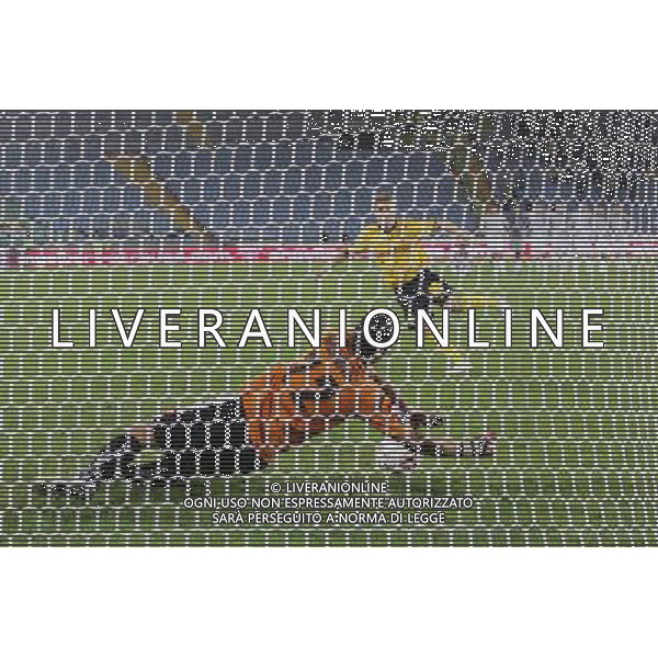 UDINE 02-10-08/01/2007 COPPA WEFFA UDINESE-BORUSSIA DORTMUND NELLA FOTO:HANDANOVIC PARA IL RIGORE CALCIATO DA KUBA FOTO PAOLA GARBUIO/AG.ALDO LIVERANI