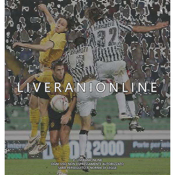 UDINE 02-10-08/01/2007 COPPA WEFFA UDINESE-BORUSSIA DORTMUND NELLA FOTO:KRINGE , SUBOTIC, DOMIZZI E FERRONETTI FOTO PAOLA GARBUIO/AG.ALDO LIVERANI