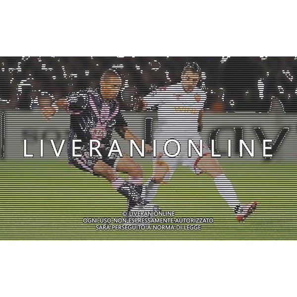 JUSSIE / Simone PERROTTA - 01.10.2008 - Bordeaux / AS Roma - UEFA Champions League Photo : Henri SZWARC / Icon Sport/Ag. Aldo Liverani sas - ITALY ONLY -