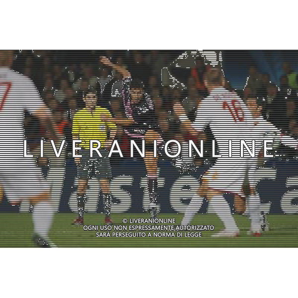 il gol di Yoann GOURCUFF - 01.10.2008 - Bordeaux / AS Roma - UEFA Champions League Photo : Romain Perrocheau / Icon Sport/Ag. Aldo Liverani sas - ITALY ONLY -