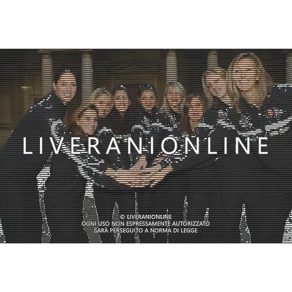 DRAGANA MARINKOVIC - LISIENA VOLAJ - MICHELA MOLINENGO - IRENE PADUA - VANIA BECCARIA - DIANA MARC - ALESSANDRA COZZOLINO - SIMONA BATTISTINI GIULIA RONCHETTI MILANO 06-10-08 CONFERENZA STAMPA PRESENTAZIONE STAGIONE AGONISTICA DI \' EUROPEA 92 ORIGINAL MARINES MILANO\', CAMPIONATO SERIE A2 PALLAVOLO FEMMINILE MILANO - PALAZZO MARINO FOTO SORANO - AG. ALDO LIVERANI SAS
