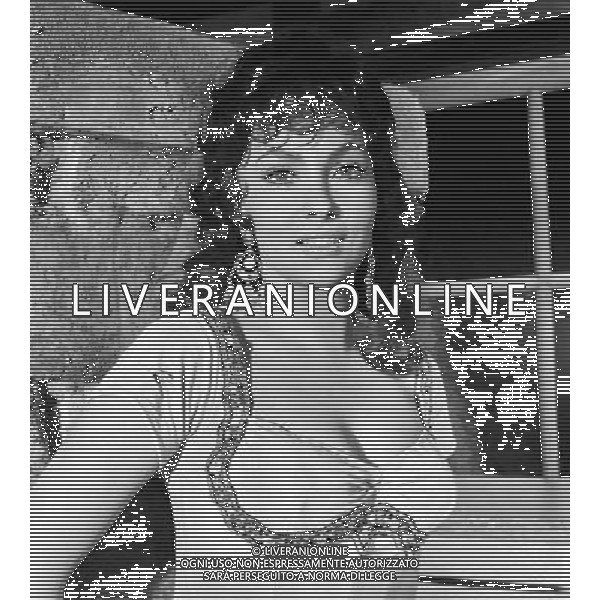 FILM\'NOTRE -DAM DE PARIS\' NELLA FOTO GINA LOLLOBRIGIDA AG ALDO LIVERANI