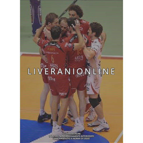 Lega Volley Serie A1 TIM 2008/2009 2°Giornata Forlì - 05.10.2008 Yoga Forlì-Sisley Treviso Nella Foto:SISLEY TREVISO GRUPPO /Ph.Vitez-Ag. Aldo Liverani