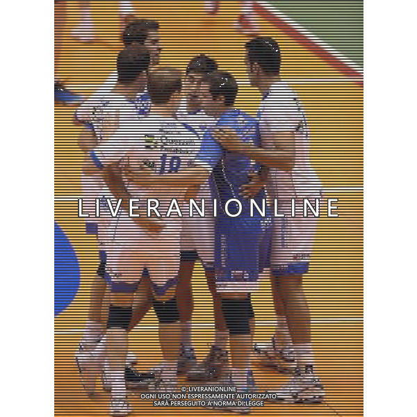 Lega Volley Serie A1 TIM 2008/2009 2°Giornata Forlì - 05.10.2008 Yoga Forlì-Sisley Treviso Nella Foto:YOGA FORLI\' GRUPPO /Ph.Vitez-Ag. Aldo Liverani