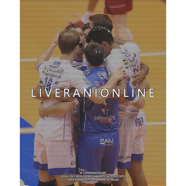 Lega Volley Serie A1 TIM 2008/2009 2°Giornata Forlì - 05.10.2008 Yoga Forlì-Sisley Treviso Nella Foto:YOGA FORLI\' GRUPPO /Ph.Vitez-Ag. Aldo Liverani