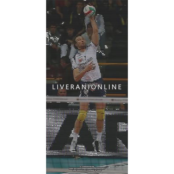 Foto Aldo Liverani/Luca Ghidoni Verona 05/10/2008 Campionato di Pallavolo serie A1 2008-2009 Marmi Lanza Verona-Trentino Volley Nella foto Michal Lasko