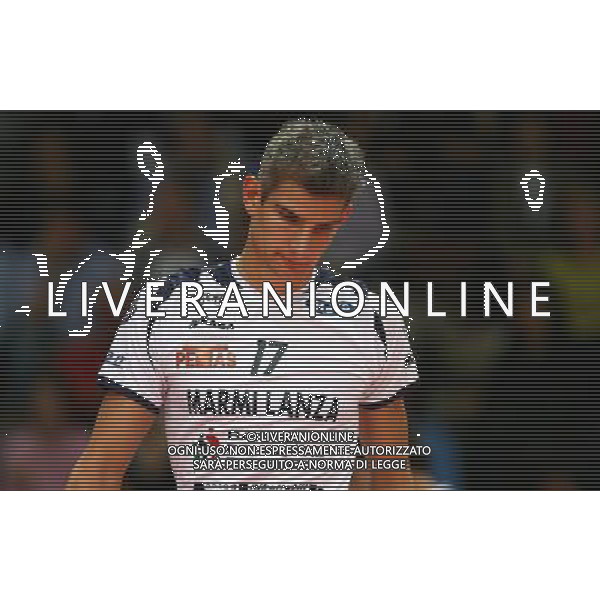 Foto Aldo Liverani/Luca Ghidoni Verona 05/10/2008 Campionato di Pallavolo serie A1 2008-2009 Marmi Lanza Verona-Trentino Volley Nella foto Rob Bontje