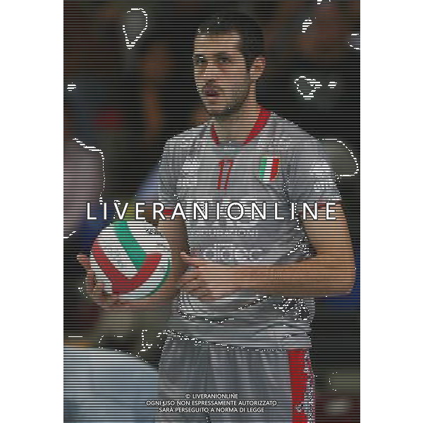 Foto Aldo Liverani/Luca Ghidoni Verona 05/10/2008 Campionato di Pallavolo serie A1 2008-2009 Marmi Lanza Verona-Trentino Volley Nella foto Krasimir Stefanov