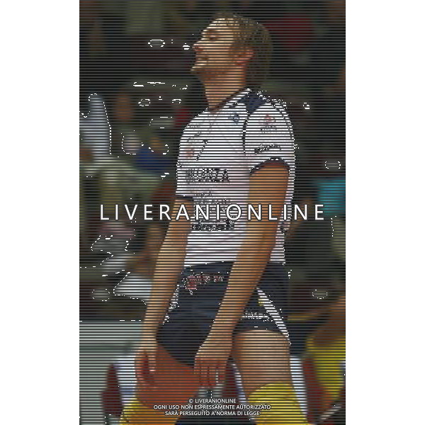 Foto Aldo Liverani/Luca Ghidoni Verona 05/10/2008 Campionato di Pallavolo serie A1 2008-2009 Marmi Lanza Verona-Trentino Volley Nella foto Michal Lasko