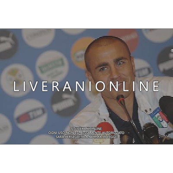 Raduno Nazionale Italiana di Calcio - Conferenza Stampa Coverciano(FI) - 08.10.2008 Nella Foto:CANNAVARO FABIO /Ph.Vitez-Ag. Aldo Liverani