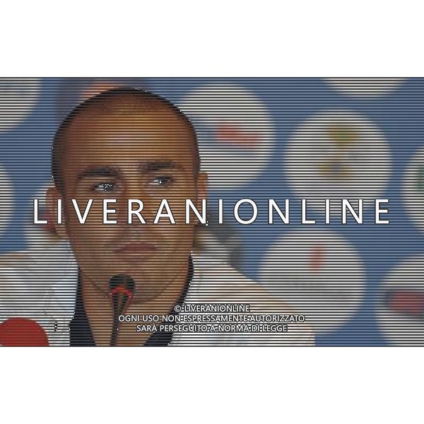 Raduno Nazionale Italiana di Calcio - Conferenza Stampa Coverciano(FI) - 08.10.2008 Nella Foto:CANNAVARO FABIO /Ph.Vitez-Ag. Aldo Liverani