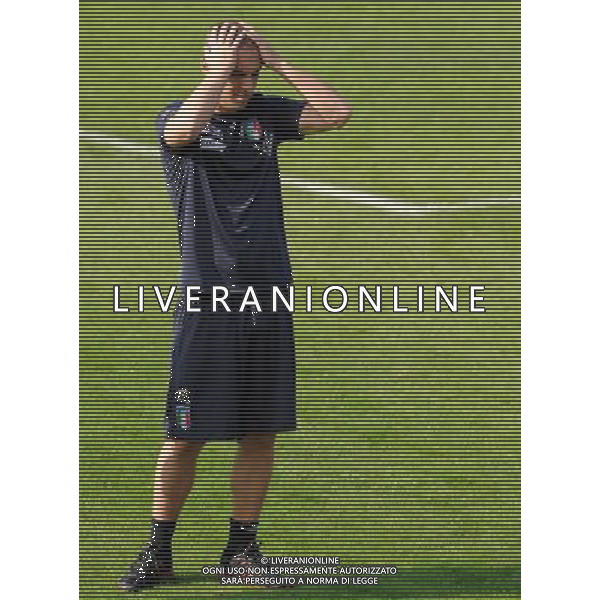 Raduno Nazionale Italiana di Calcio - Allenamento Coverciano(FI) - 08.10.2008 Nella Foto:DE ROSSI /Ph.Vitez-Ag. Aldo Liverani