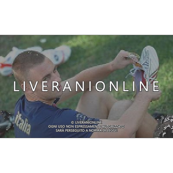 Raduno Nazionale Italiana di Calcio - Allenamento Coverciano(FI) - 08.10.2008 Nella Foto:DE ROSSI /Ph.Vitez-Ag. Aldo Liverani