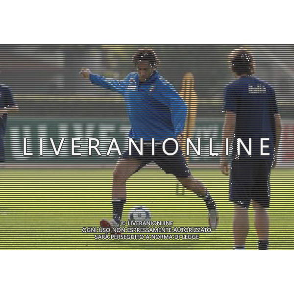 Raduno Nazionale Italiana di Calcio - Allenamento Coverciano(FI) - 08.10.2008 Nella Foto:TONI /Ph.Vitez-Ag. Aldo Liverani