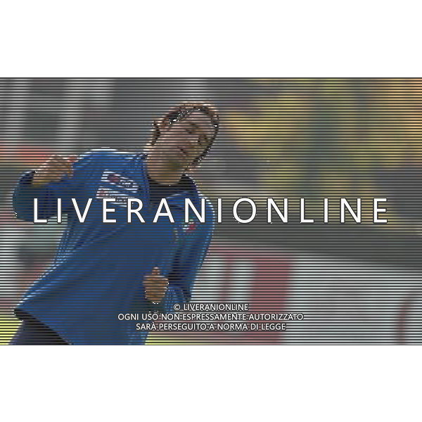 Raduno Nazionale Italiana di Calcio - Allenamento Coverciano(FI) - 08.10.2008 Nella Foto:TONI /Ph.Vitez-Ag. Aldo Liverani