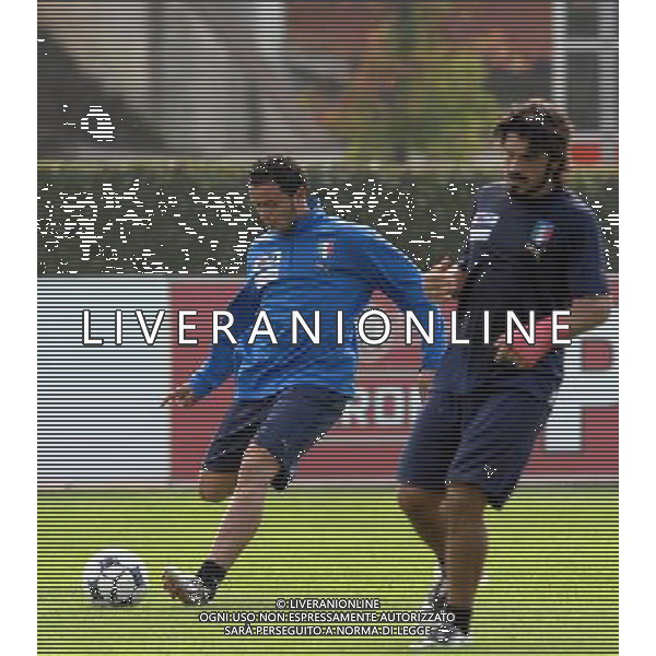 Raduno Nazionale Italiana di Calcio - Allenamento Coverciano(FI) - 08.10.2008 Nella Foto:PEPE /Ph.Vitez-Ag. Aldo Liverani