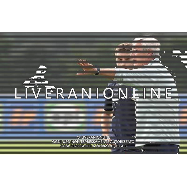 Raduno Nazionale Italiana di Calcio - Allenamento Coverciano(FI) - 08.10.2008 Nella Foto:LIPPI PARLA A ROSSI /Ph.Vitez-Ag. Aldo Liverani