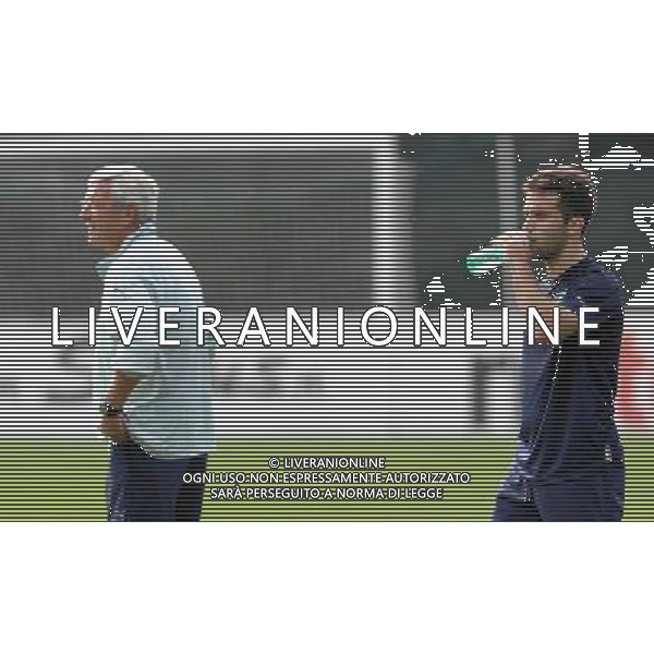 Raduno Nazionale Italiana di Calcio - Allenamento Coverciano(FI) - 08.10.2008 Nella Foto:ROSSI-LIPPI /Ph.Vitez-Ag. Aldo Liverani